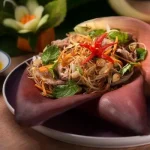 Gỏi bắp bò hoa chuối